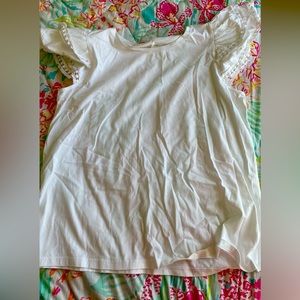 Lilly pulitzer white shirt
